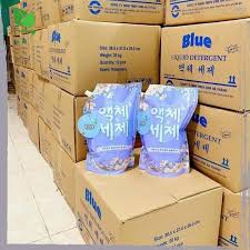 Combo 2 túi Nước giặt Blue 2000 ml hương Nước Hoa sản xuất theo công nghệ Hàn Quốc an toàn cho gia đình bạn