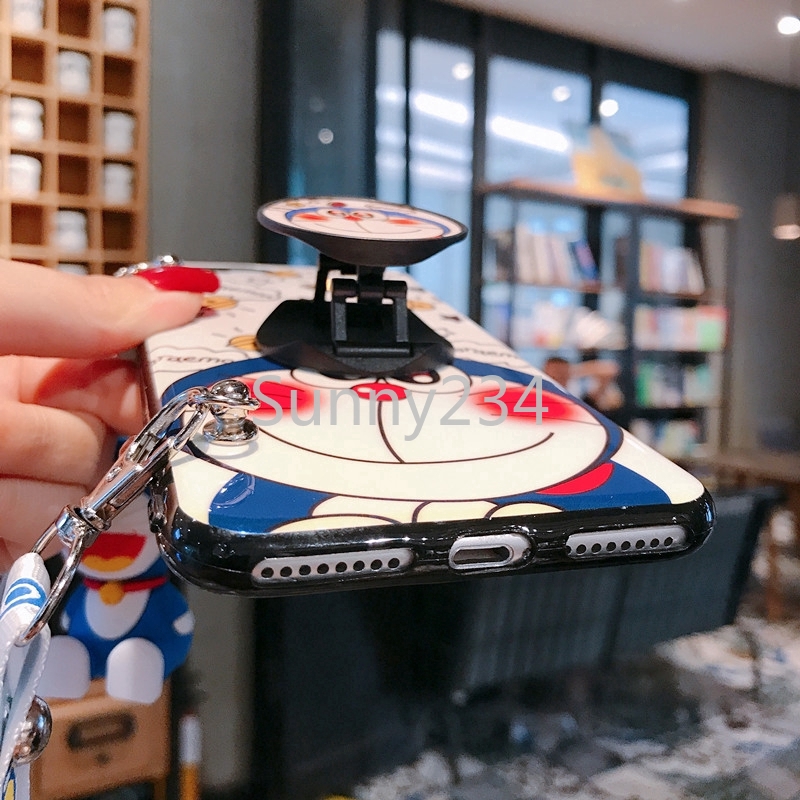 Ốp Doraemon đáng yêu cho điện thoại OPPO A5 A9 F11Pro F9 A7 A5s A3s F7 F5 A71 A37 A57 A39 A37 A37F Neo9 F1s F3 A83