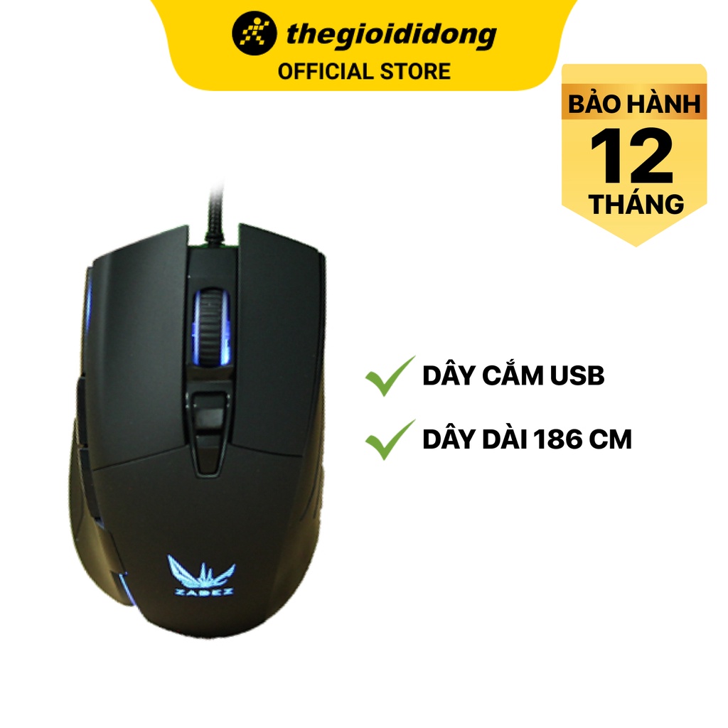 Chuột Gaming Zadez G-152M Đen