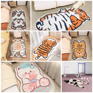 Thảm lau chân-CT041- lông cừu cute đáng yêu