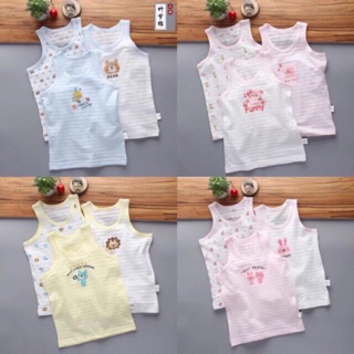 Set 3 áo ba lỗ cho bé