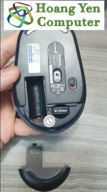 Chuột Không Dây E-dra EM604W 1600DPI - Bảo hành chính hãng 12 tháng - Hoàng Yến Computer | BigBuy360 - bigbuy360.vn