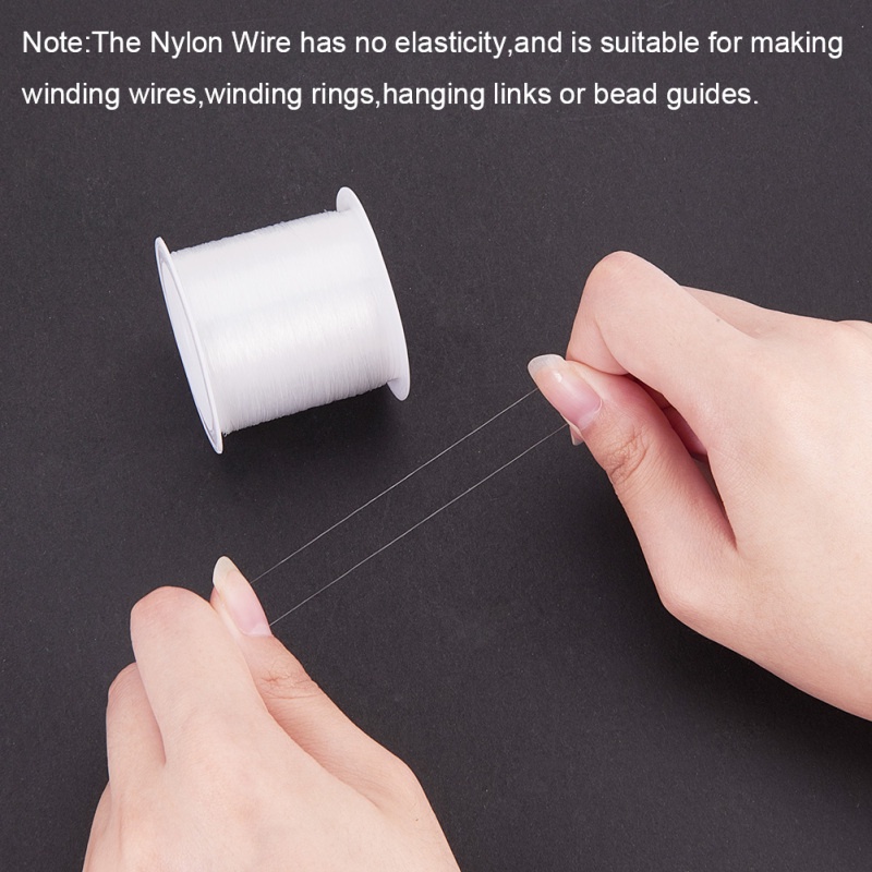 Cuộn dây cước nylon vô hình 0.2-0.6mm dùng để tự làm đồ trang sức