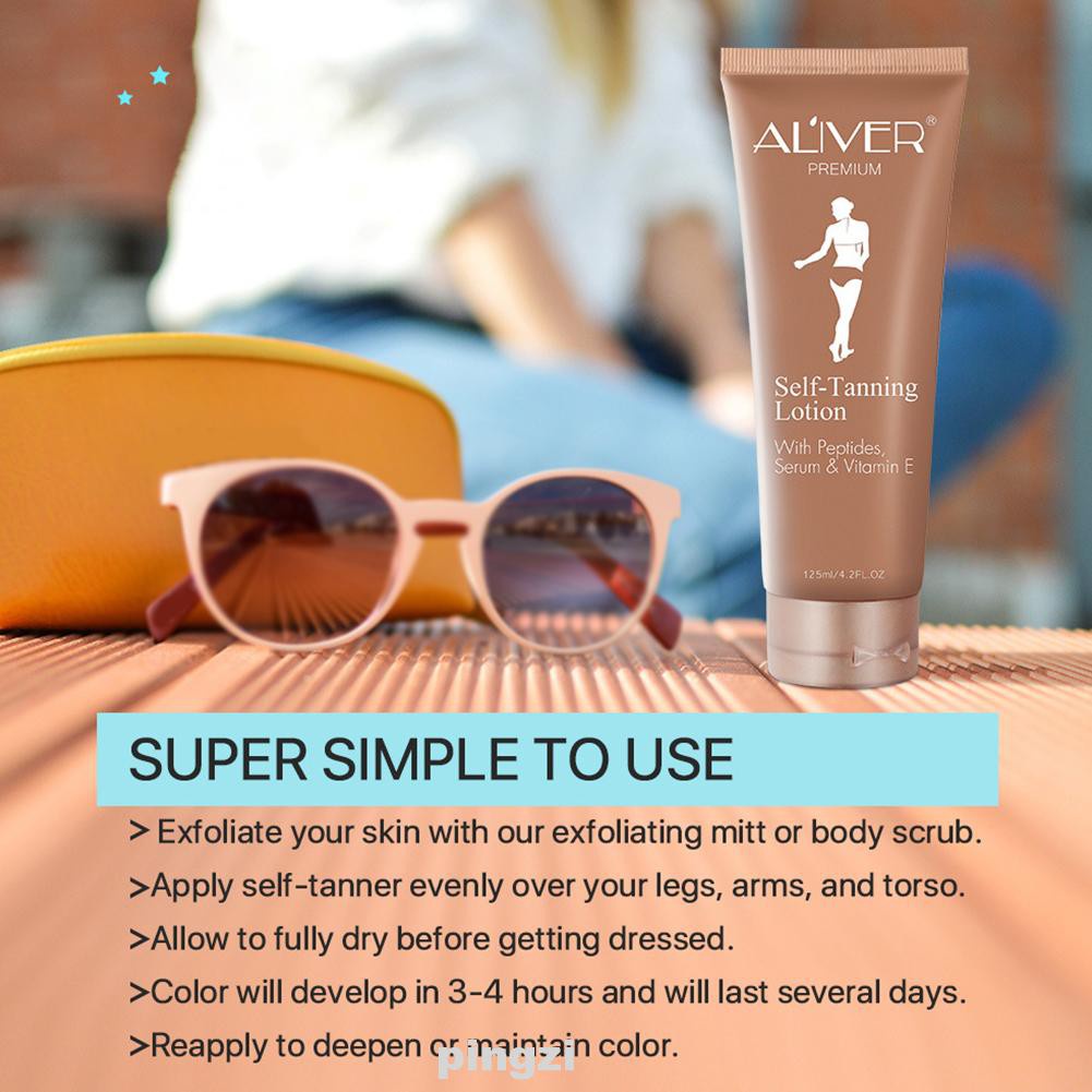 Adult Body Facial Skin Care Stay Bronze Vitamin E Self Tanning Cream