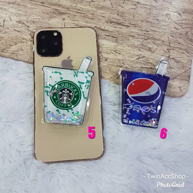 Pop Socket Water Boba Pepsi Cola