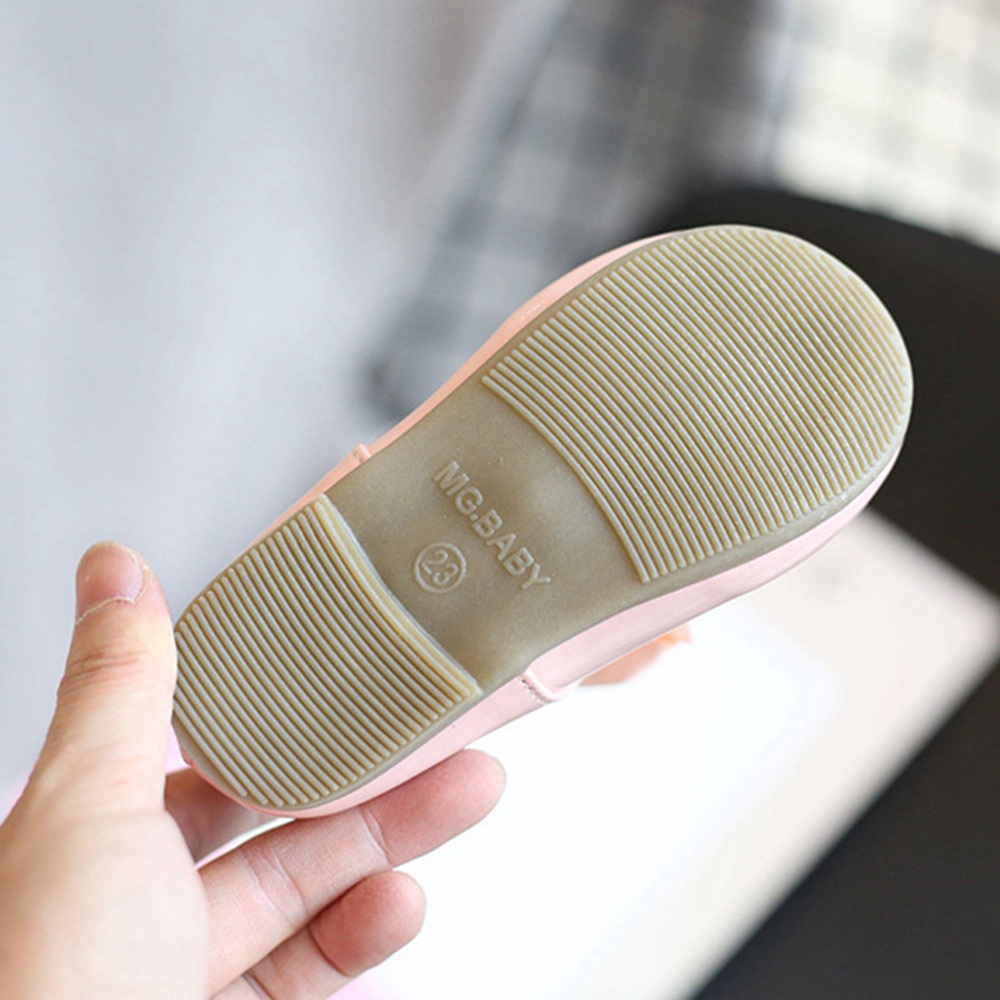 Giày búp bê bằng da PU đế mềm thời trang cho bé gái từ 1-8 tuổi