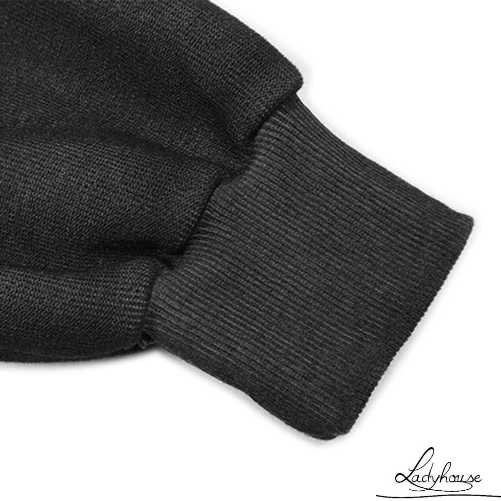 Ldd-áo Hoodie Dài Tay Dáng Rộng Vừa Vặn Có Dây Rút In Họa Tiết Ác Quỷ Cho Nữ