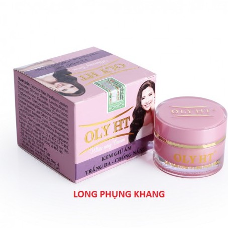 Kem OLY HT Giữ Ẩm - Dưỡng Trắng Da - Chống Nắng - Se Khít Lỗ Chân Lông (12g)