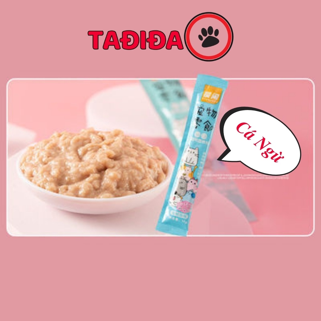 Súp thưởng cho Mèo Shizuka , Thức ăn cho Mèo đầy đủ dinh dưỡng - Tadida Pet