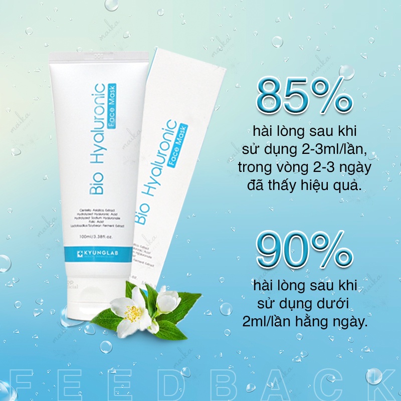Mặt nạ cấp ẩm, làm dịu da, ngừa lão hóa KYUNG LAB VITAMIN B9 BIO HYALURONIC FACE MASK 100ml | BigBuy360 - bigbuy360.vn