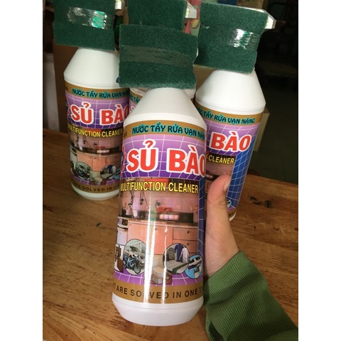 Nước Tẩy Rửa Vạn Năng Sủ Bào - Chai 1 lít giá hủy diệt siêu rẻ