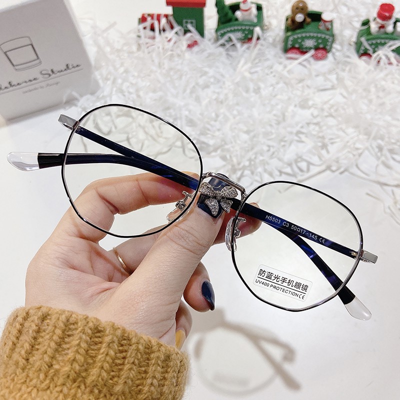 Mắt Kính Gọng Tròn Chống Ánh Sáng Xanh Jz5503 | BigBuy360 - bigbuy360.vn