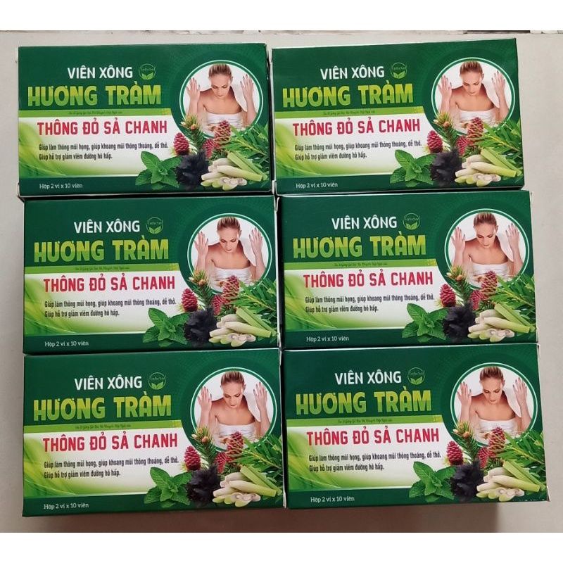 viên xông thông đỏ xả chanh, bạc hà khuynh diệp,hương tràm tía tô,hiểu quả trong mùa covid