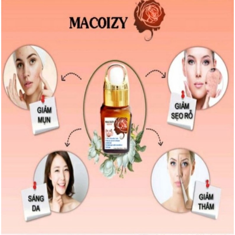 Combo serum Macoizy & Kem Xóa Sẹo rỗ