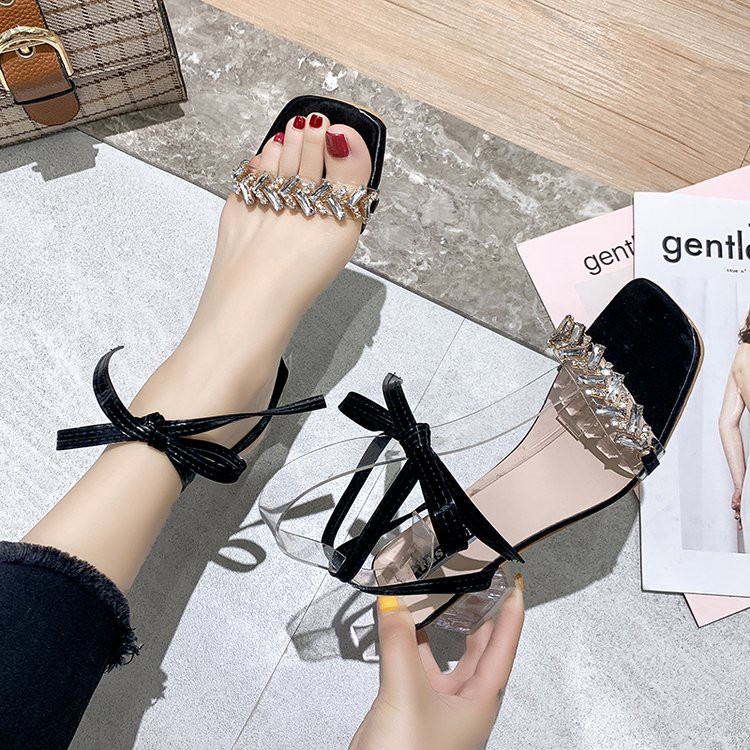 Giày Sandal Nữ Đế Dày Thời Trang Hàn 2018