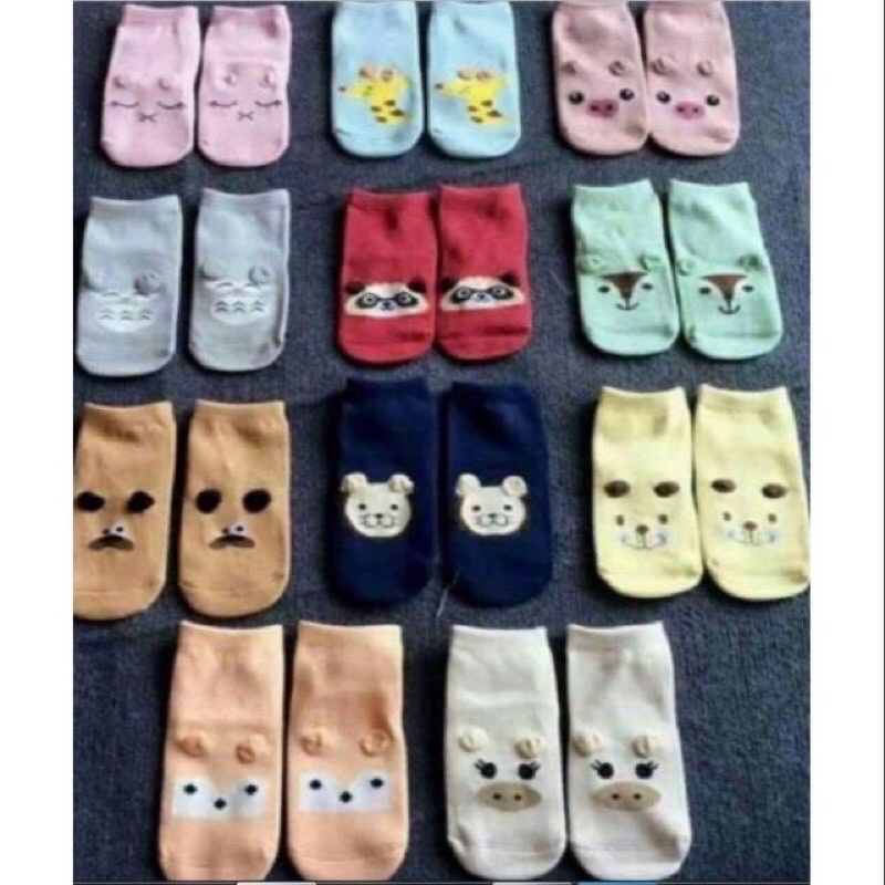 Tất cho bé sơ sinh hình thú pony kid đáng yêu thoải mái chống trượt đủ size từ 0 - 4 tuổi