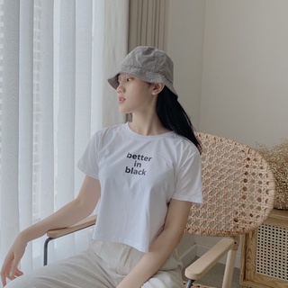 Áo phông dáng ngắn crt35 lollie studio
