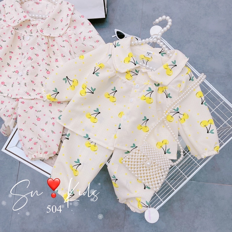 bộ đũi xốp babydol bé gái