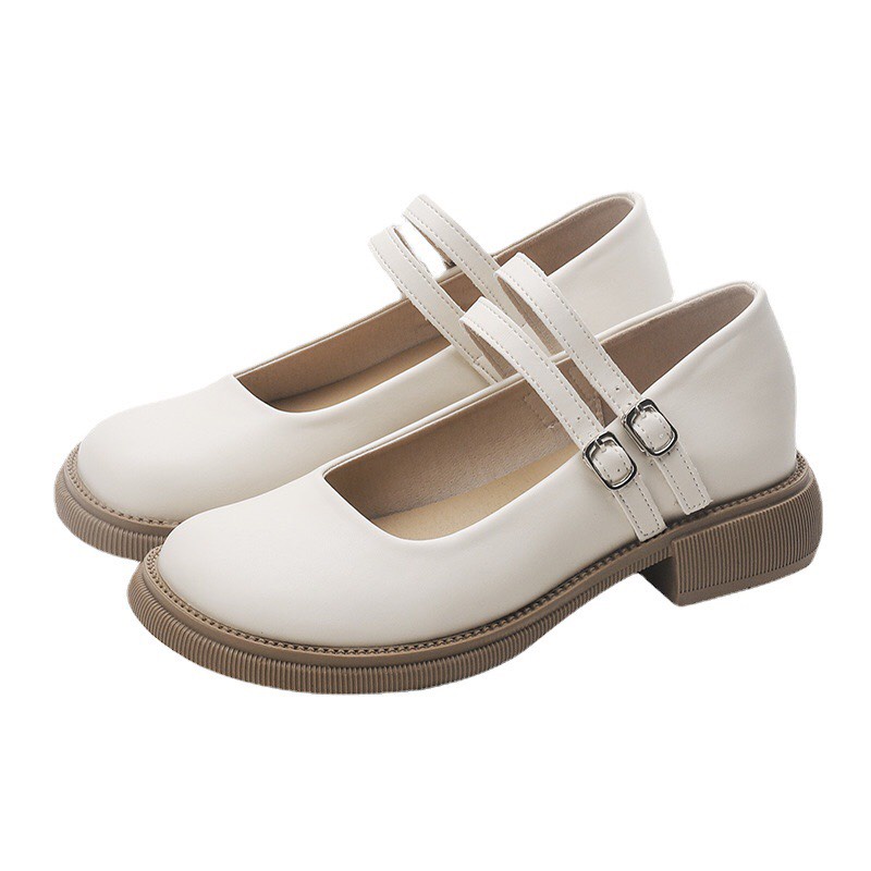 GIÀY LOLITA SIZE NHỎ 32 33 PHONG CÁCH VINTAGE CAO 4.5CM HÀNG QUẢNG CHÂU