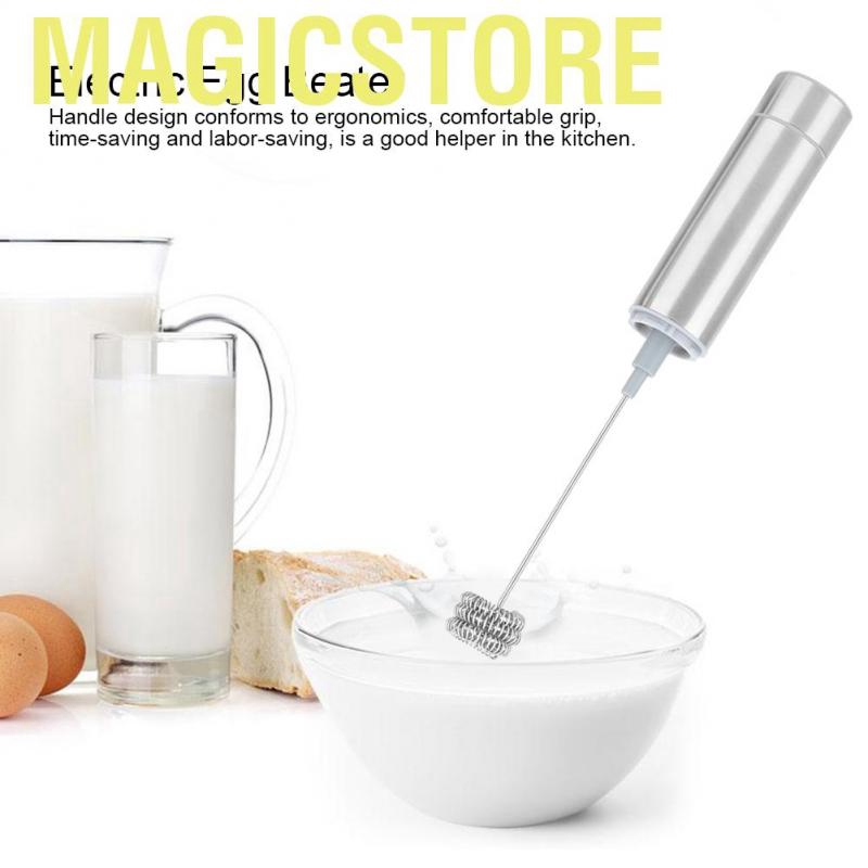 ❀❀❀ Magicstore Magicstore Household Mini Electric Handheld Egg Beater Automatic Milk Frother Mixer Blender Kitchen Utensils ❀❀❀