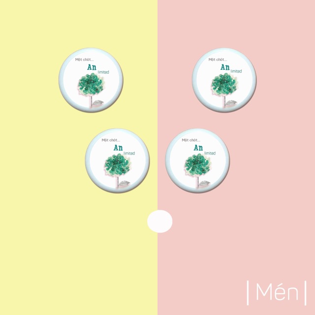 combo son hủ nhí "An" gồm 4 hủ son máu tự chọn+hộp