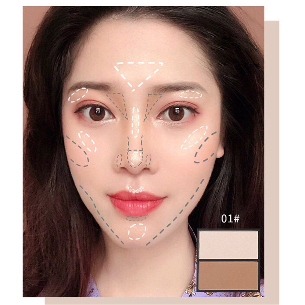 (Hàng Mới Về) Phấn Bắt Sáng Trang Điểm Tự Nhiên 2 Màu Tùy Chọn | BigBuy360 - bigbuy360.vn