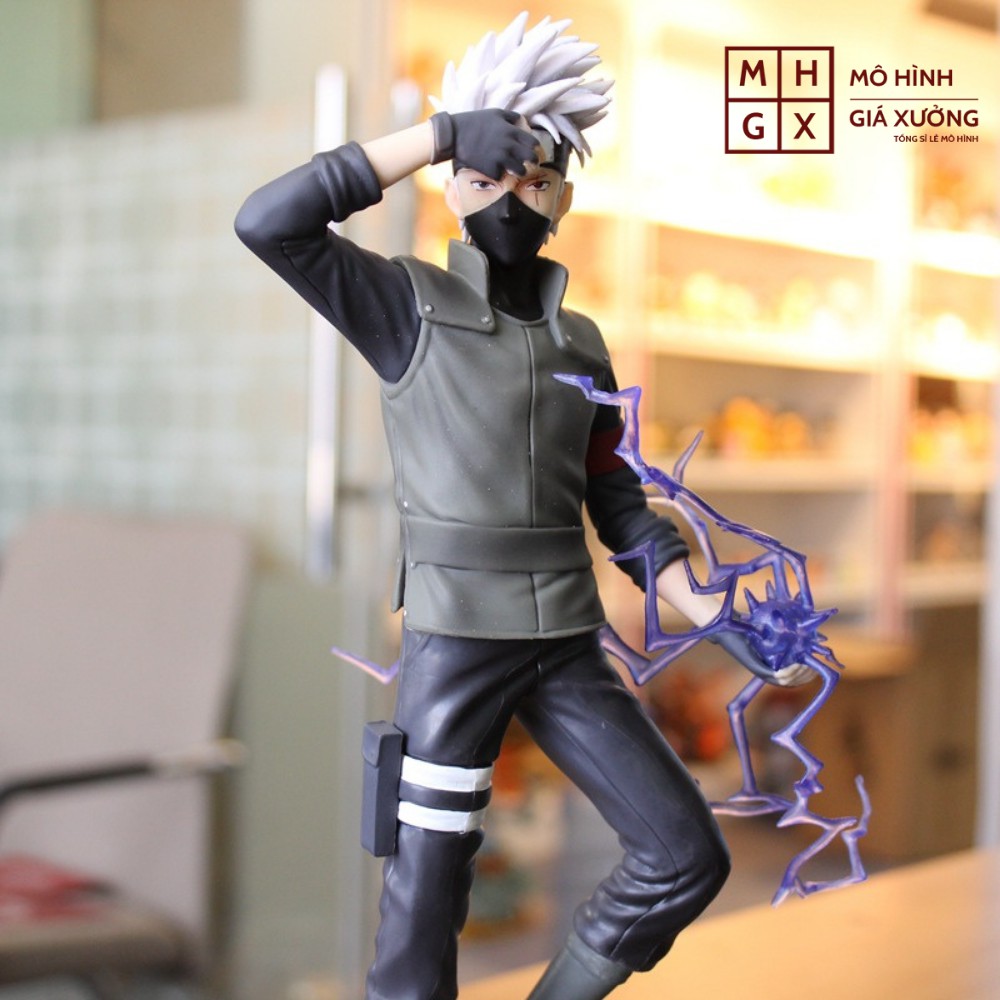 Mô hình Naruto Đệ Lục Hatake Kakashi 1 trong 7 Hokage cao 28cm + phụ kiện , figure mô hình naruto , mô hình giá xưởng