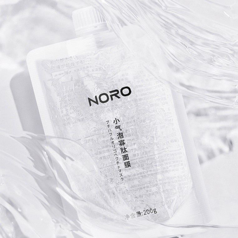 Mặt nạ ngủ dạng gel Noro cấp ẩm phục hồi da gói 200g NMN2