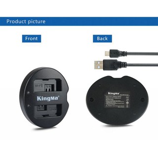 Sạc đôi Kingma cho Canon LP-E5