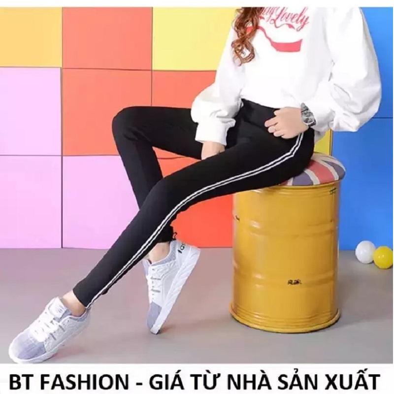 Quần Dài Nữ Thun Ôm Legging Thể Thao  - BT Fashion