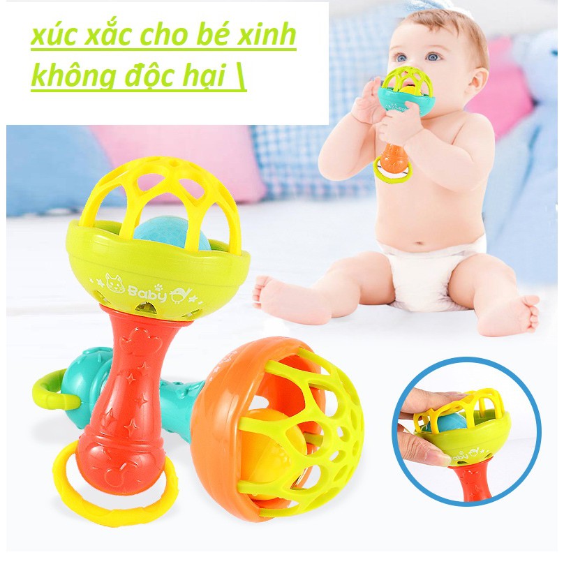 Lục lạc Cho Bé Nhựa ABS Mềm An Toàn