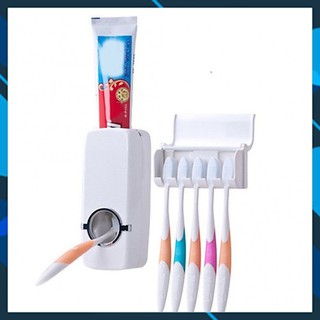 Dụng Cụ Lấy Kem Đánh Răng Kèm Đồ Treo Bàn Chải