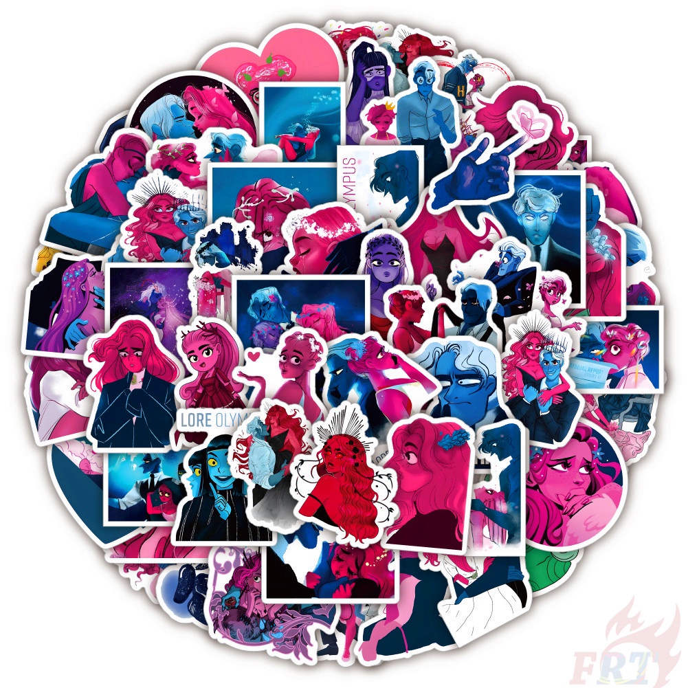 110Pcs/Set ❉ Lore Olympus Series A Stickers ❉ Waterproof DIY Fashion Decals Doodle Stickers