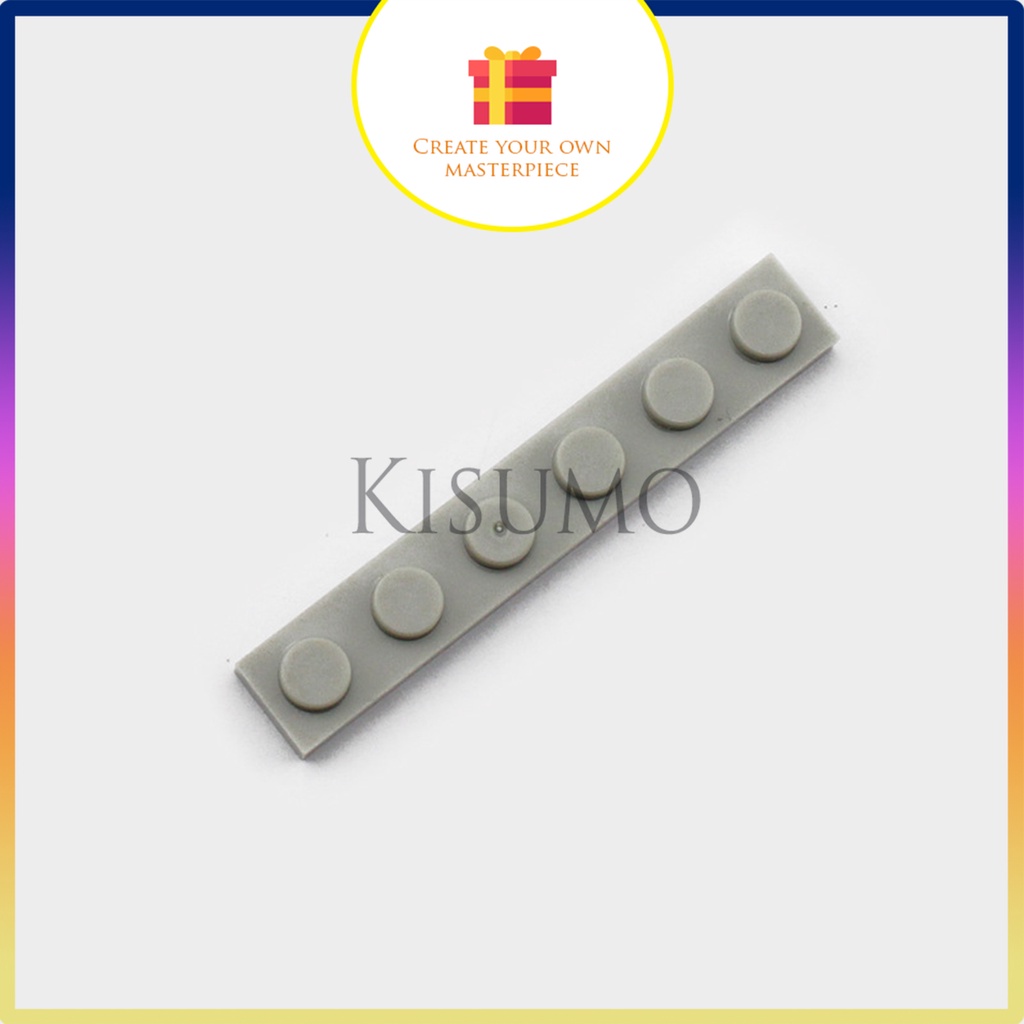 Phụ kiện moc combo 10 gạch dẹt 1x6 c4