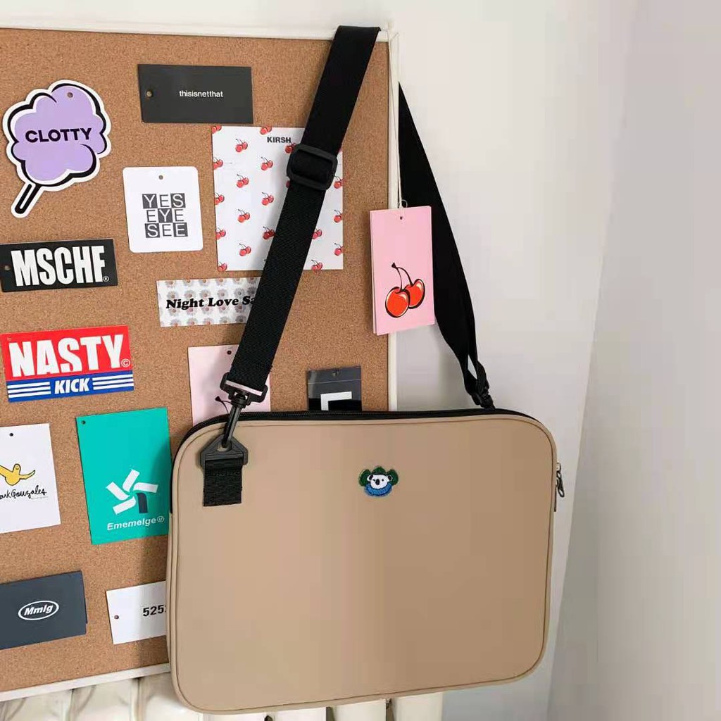 Túi đeo chéo trang trí hình gấu koala phong cách Hàn Quốc độc đáo