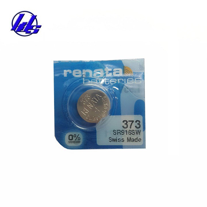 Pin đồng hồ 373 SR916SW Renata chính hãng Renata Thụy Sĩ - Vỉ 1 viên