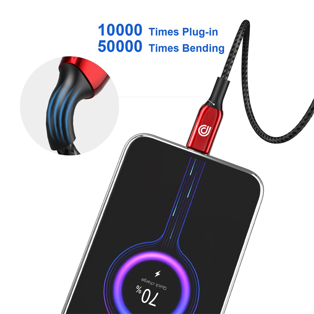 Phone Planet Cáp Sạc Nhanh USB C to type C QC 3.0 3A 60W Cho Macbook Samsung S9 Plus Huawei P40 Pro Xiaomi