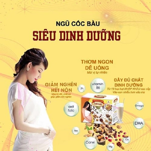 Ngũ Cốc Bầu Lạc Lạc Plus Dr.maya 600g/hộp[combo 10 hộp giá sỉ] - Cung Cấp Đầy Đủ Dưỡng Chất , Giúp Mẹ Giảm Nghén