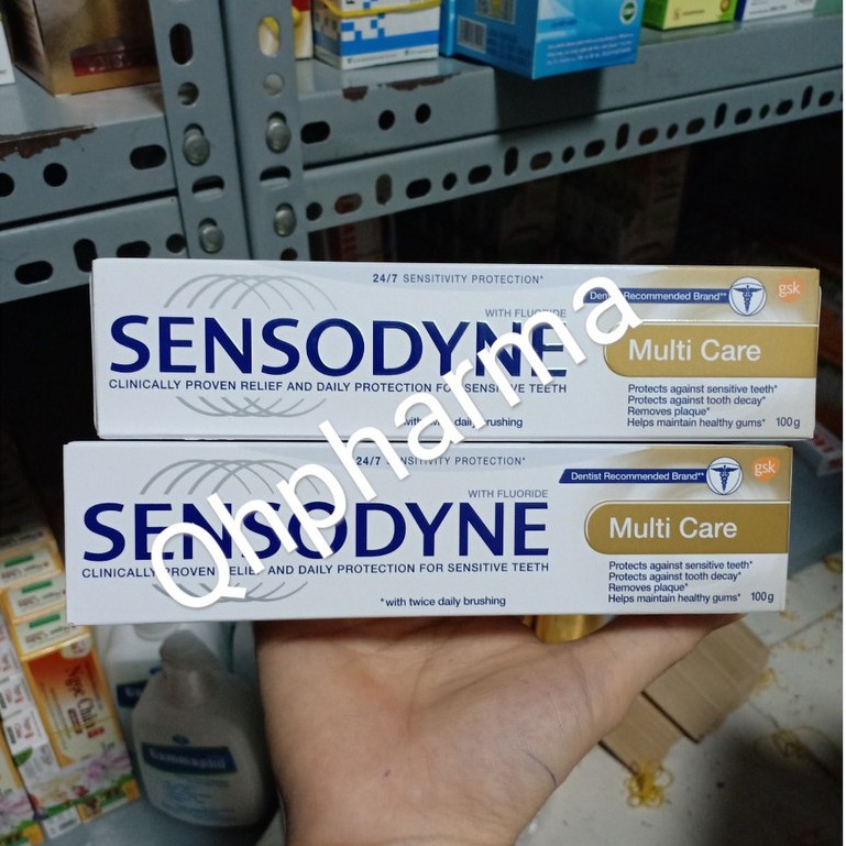 SENSODYNE Multi Care 100g giúp răng chắc khỏe