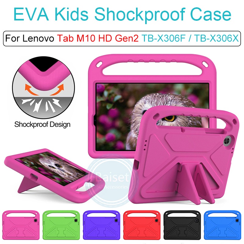 Ốp Máy Tính Bảng Eva Chống Sốc Có Giá Đỡ An Toàn Cho Trẻ Em Lenovo Tab M10 Hd Gen2 Tb-X306 X306F X306X 10.1inch