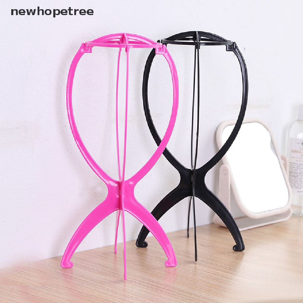 Giá Đỡ Tóc Giả Bằng Nhựa Nhiều Màu Sắc 16X35cm