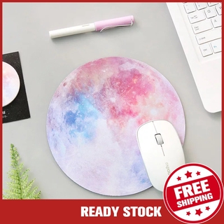 Miếng lót chuột bằng lụa cao su chống nước hình hành tinh đẹp mắt