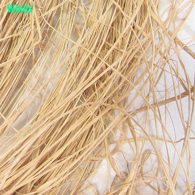 1 Bộ Dây Ruy Băng Raffia Tự Nhiên Làm Đồ Thủ Công 30g