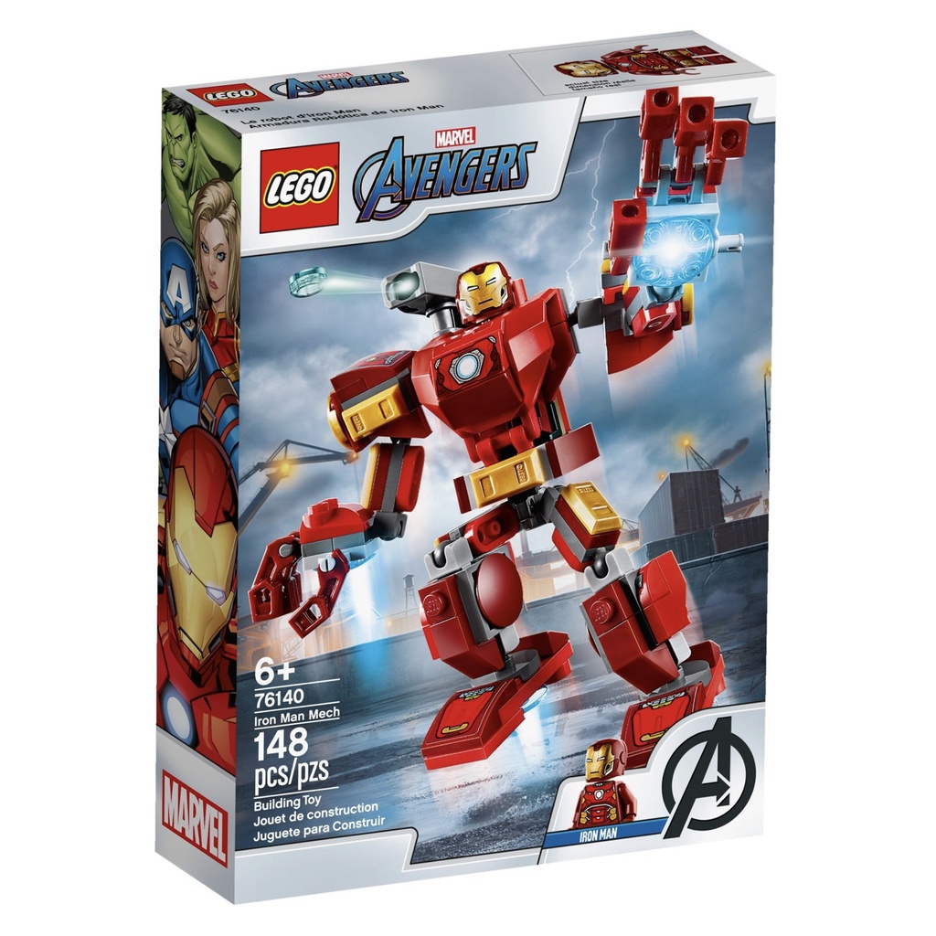 Lego Super Heroes 76140 Iron Man chiến giáp người sắt Mavel Avengers ( Đồ chơi xếp hình )