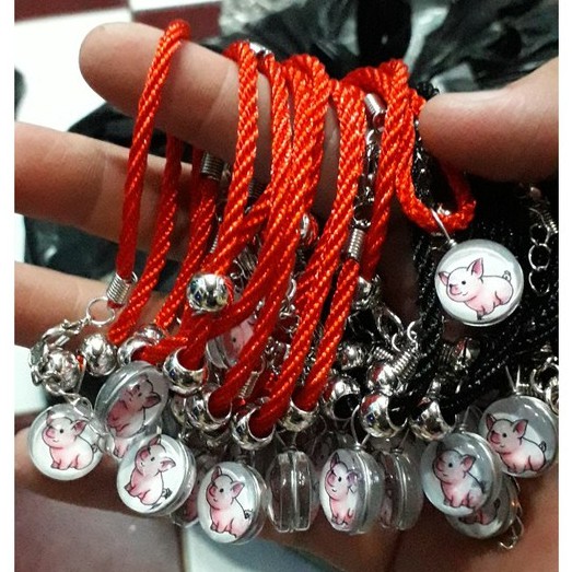 sỉ 1 vòng tay heo cute - 1 vòng = 6k [ mua sỉ sll xin pm shopee ]