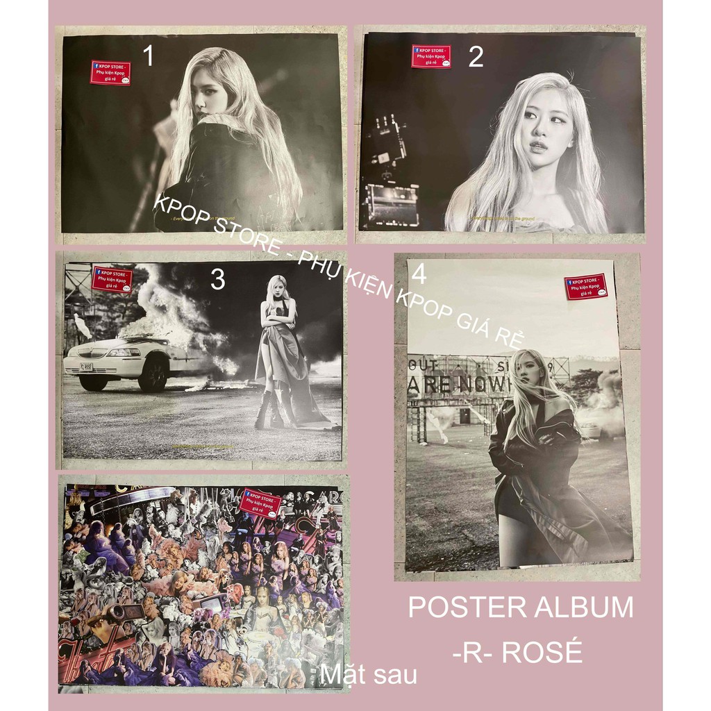 Poster offical BTS MOTS7 BLACKPINK