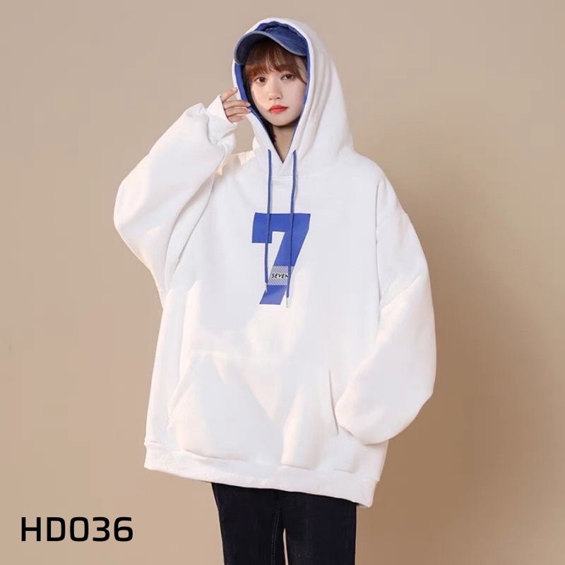 Hoodie 7 8 9 trend vải nỉ bông 2 lớp dày dặn êm - T2000 HD036