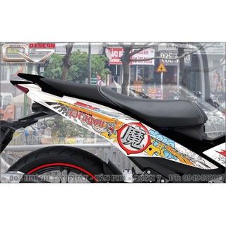 TEM RỜI EXCITER 150 XE TRẮNG