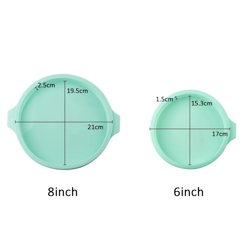 Khuôn Silicone Làm Bánh 6 / 8 Inch