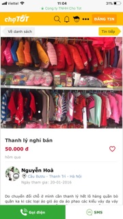 Quần áo trẻ em thanh lý
